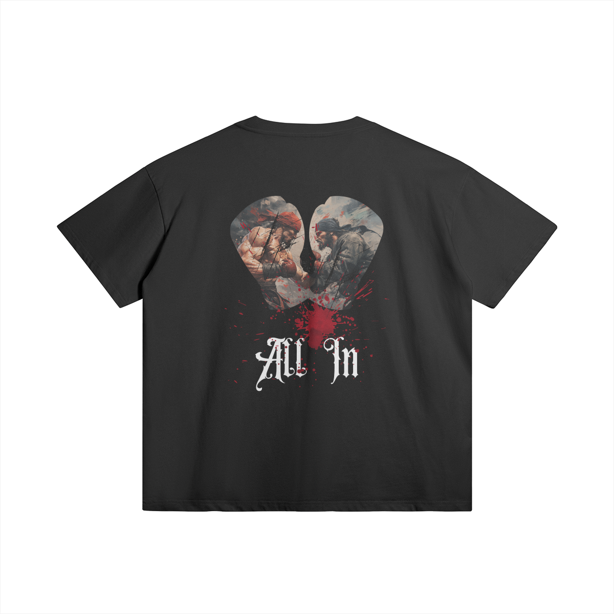 All In Boxing Tee [Back Print]