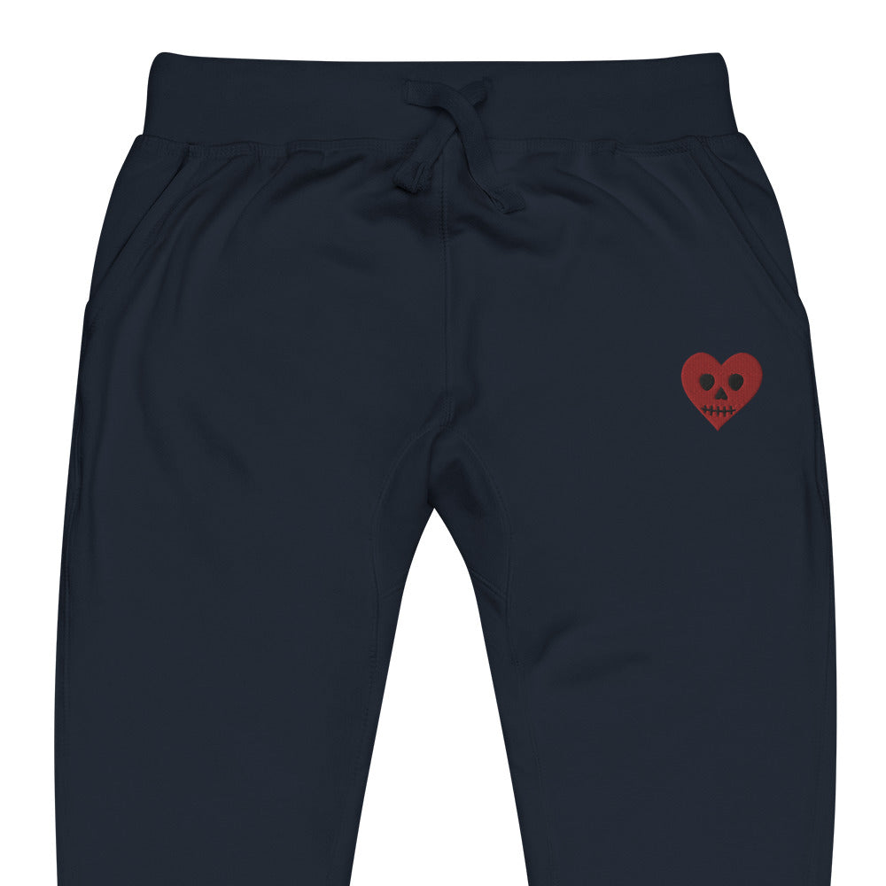 Metanoia logo Fleece sweatpants [Dark Hearts Collection]